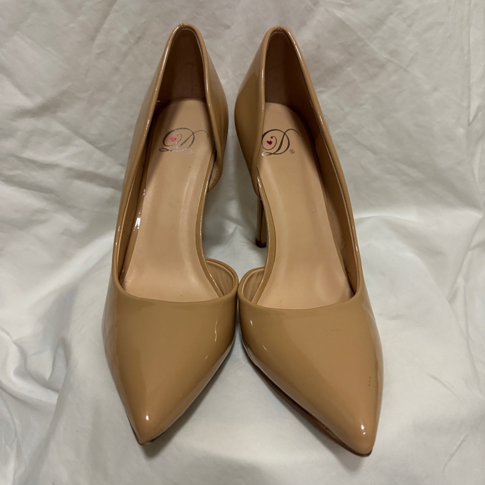 DS nude patten heels size 7/12